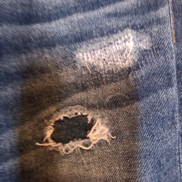 Am Eagle Super Stretch Jegging Sz 4 Reg Distressed - Picture 4 of 7
